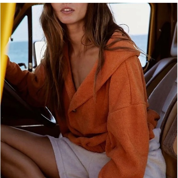 Free People Bino Pullover Honey Eyed Medium - Picture 2 of 10